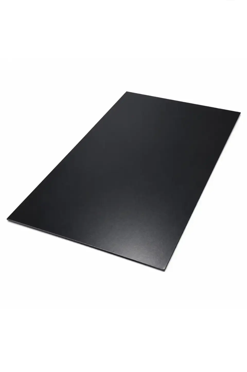 Flat sheet piece of metal.